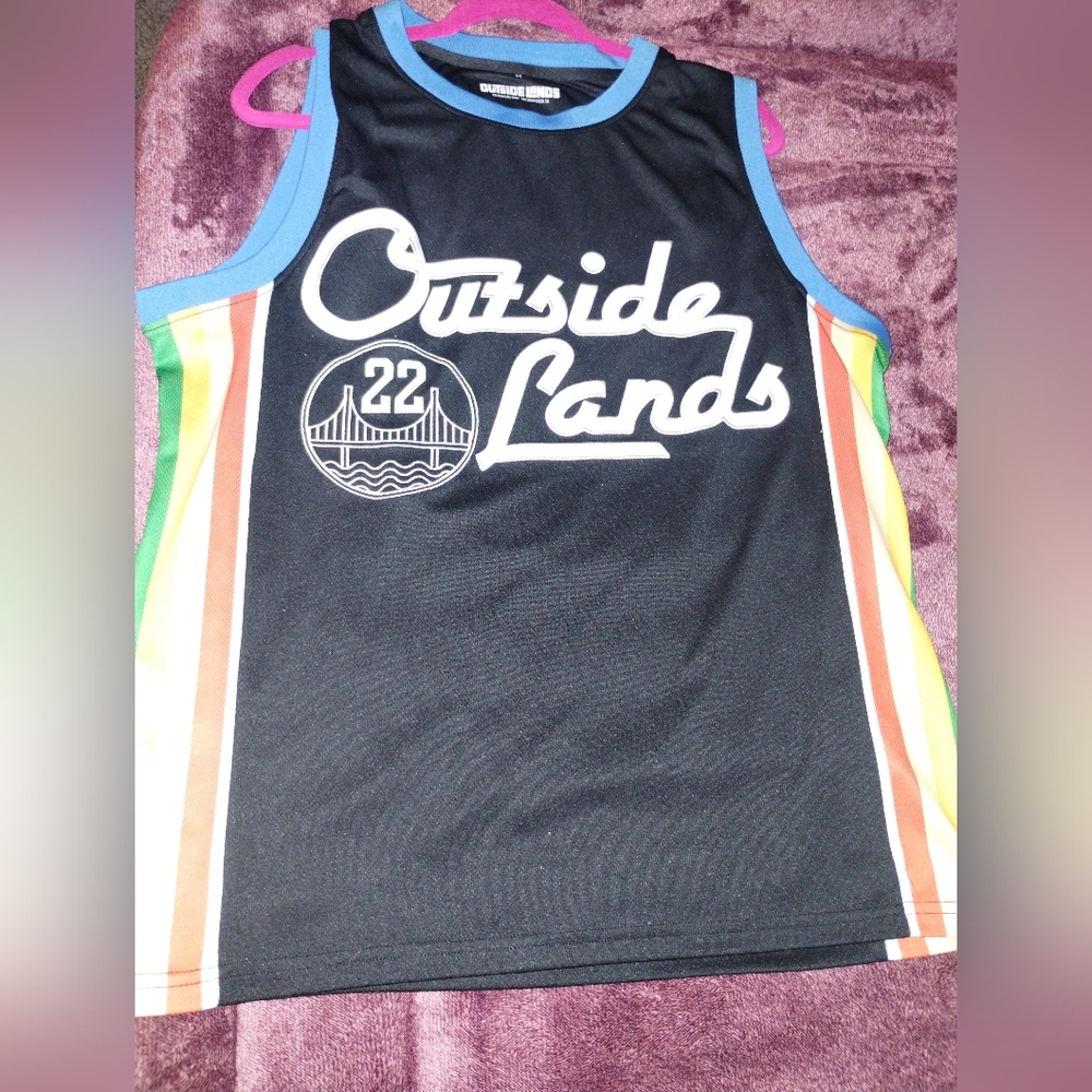 Outside Lands Black Tank Top